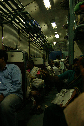 Indischer Zug - Die "zweite" Klasse
